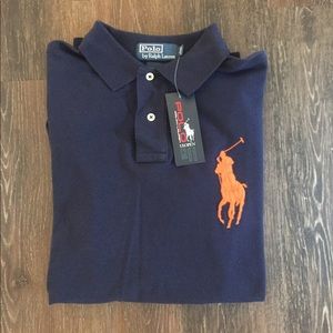 Polo by Ralph Lauren Navy Short-Sleeve Polo Shirt